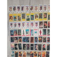 Наклейки от жвачек 400+ штук