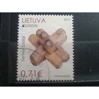 Литва 2015 Европа, детские игрушки Михель-1,6 евро гаш