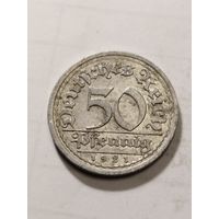 Германия 50 пфенинг 1921 J