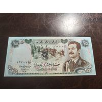 Ирак 25 динаров образца 1986 года AUNC p73