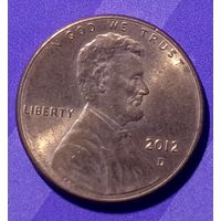 1 цент 2012  США