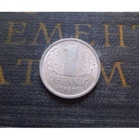 1 пфенниг 1987 (A) Германия ГДР #19 AU