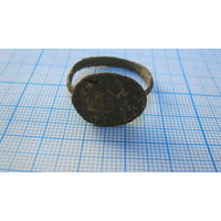 Перстень старинный. Бронза, литье.