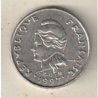 Французская Полинезия 10 франк 1997