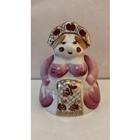 Фарфоровая статуэтка "БАРЫНЯ"(ручная роспись, с позолотой) Добруш. АУКЦИОН не с рубля без МПЦ.