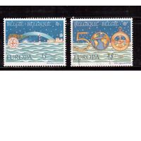 Бельгия-1992(Мих.2506-2507) , гаш. , ЕВРОПА, 500-лет открытия Америки