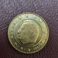 Бельгия 10 евроцентов 2001