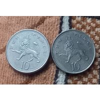 Великобритания 10 пенсов 1992