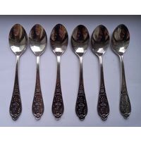 Ложки чайные Мельхиор СССР 6 штук