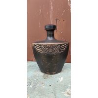 Керамическая бутылка от коньяка