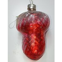 Ёлочная игрушка - Гриб , СССР .