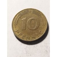 Германия 10 пфенинг 1978 D
