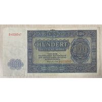 Банкнота 100 марок 1948 год. ГДР