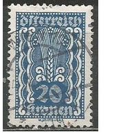 Австрия. Символика. Колосок. 1922г. Mi#370.