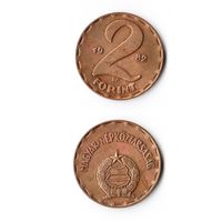 2 форинта Венгрия 1982 года