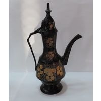 Кувшин. Высота 22 см. 70-е годы Индия. Латунь. Не использованный.