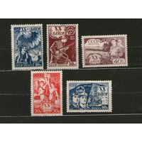 СССР.1938, ноябрь. 20-летие ВЛКСМ.ПОЛНАЯ ЧИСТАЯ СЕРИЯ.