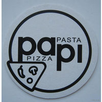 Подставку заведения "PaPi" из Бреста.