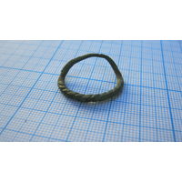 Перстень старинный. Бронза, литье.