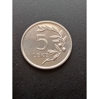 Албания 5 лек 2011 г.