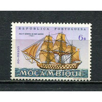 Португальские колонии - Мозамбик - 1963 - Парусник 6Е - [Mi.506] - 1 марка. MNH.  (Лот 63HT)-TG3P17