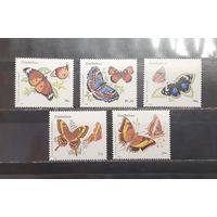Зимбабве. 1992 год. Фауна. Бабочки (1436)