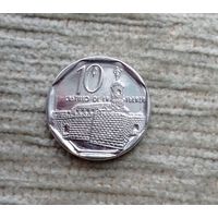 Werty71 Куба 10 сентаво 2013