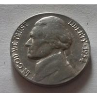 5 центов, США 1954 г.
