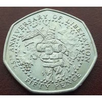 Фолклендские острова. 50 пенсов 2007