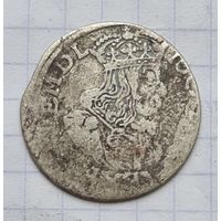 6 грошей 1663 год. Шестак.