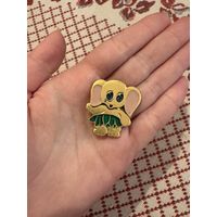 Слоник ЗНАЧОК С РУБЛЯ