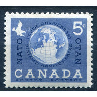 Канада - 1959г. - 10 лет НАТО - 1 марка - полная серия, MNH [Mi 331]. #3-WK-100-A-2