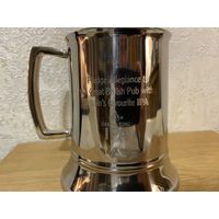 Кубок металлический, IPA, Англия.