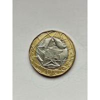 1000 лир Италии.