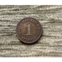 Werty71 Германия 1 пфенниг 1909 A