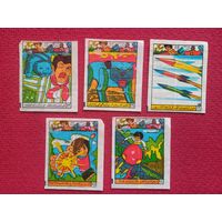 Вкладыши мультяшки