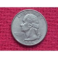 США 25 Центов 1996 г. P