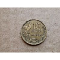 Франция 10 франков, 1953г. (D-107)