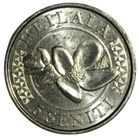 Тонга 5 сенити, 2015 [UNC]