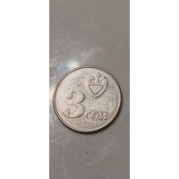 Киргизия 3 сом 2008