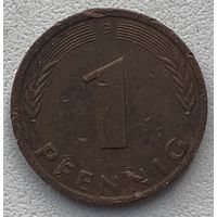 Германия 1 пфенниг 1977 г. G