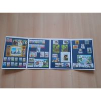 Беларусь 2012 набор 47 марок 5 блоков 1 сцепка