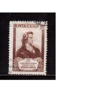 СССР-1955, (Заг.1725),  гаш., Ф.Шиллер