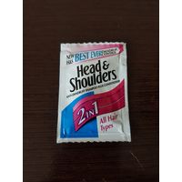 Пробник шампуня "Head & Shoulders"   2000г.
