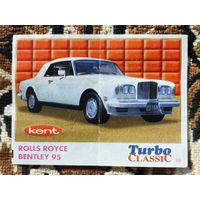Вкладыш Turbo (Турбо) Classic (серия 71-140, Классик), номер 80, Rolls Royce Bentley 95. Возможен небольшой торг.