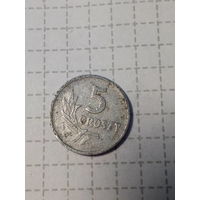 5 грошей Польша 1958 год