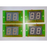 Индикатор светодиодный красный GNS-18011BUE-21 и SA08-11SRWA