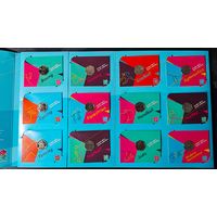 Великобритания, 50 пенсов 2012, XXX летние Олимпийские Игры в Лондоне. 29 монет в блистерах и альбоме, UNC