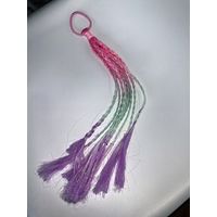 Резинка-хвост с косичками для девочки