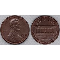 1 цент США 1980 г D